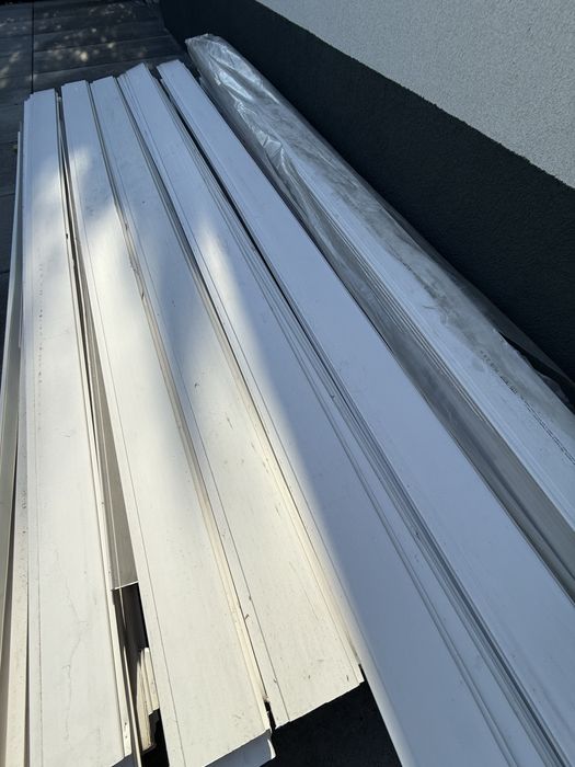 Panele ścienne PCV białe