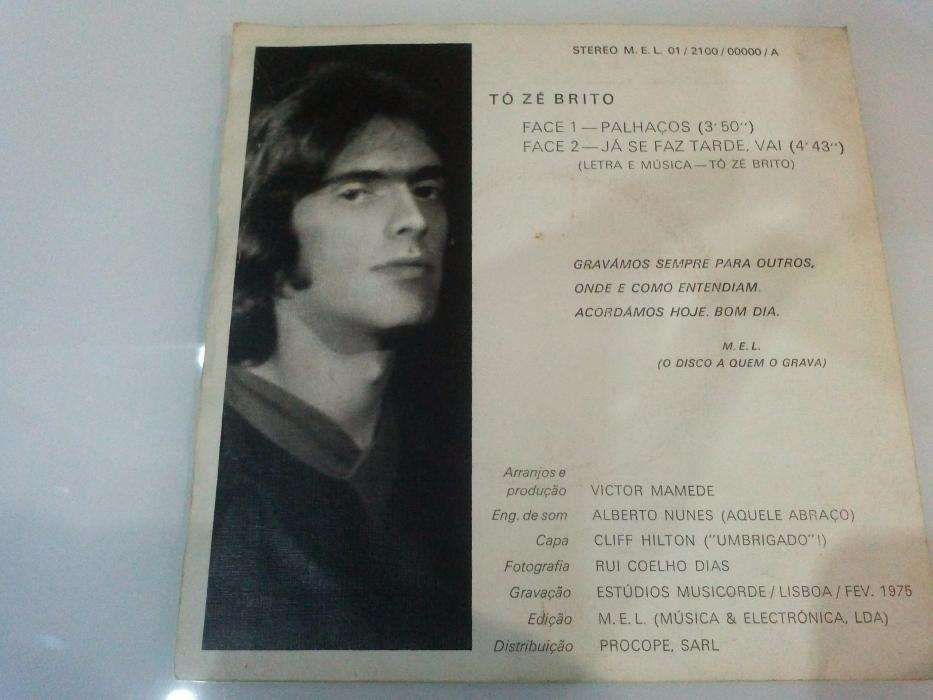 Disco de Vinil - Tó Zé Brito