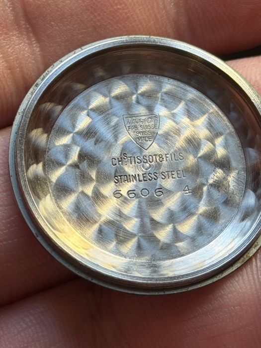 Tissot Visodate 15jewels, 35/44mm, w stali, lata 50te, sprawny