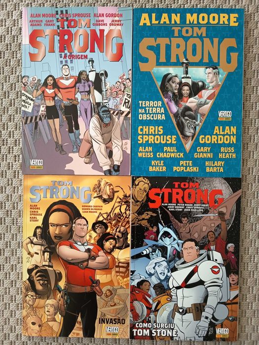 Tom Strong volumes 1 a 4