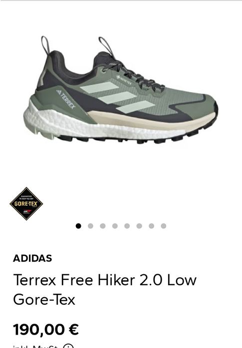 кросівки adidas terrex gore-tex (43р.27,5 см)