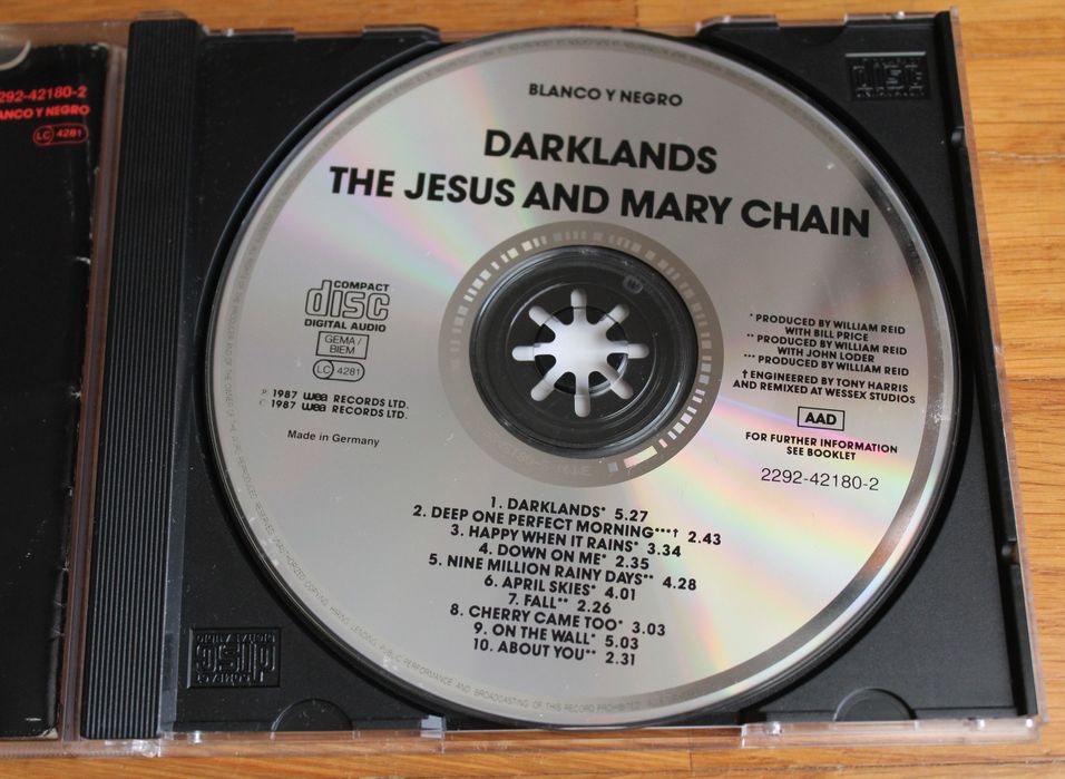 CD The Jesus and Mary Chain - Darklands (1987)