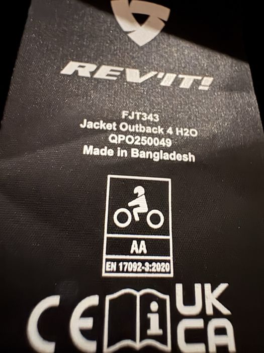 REVIT FJT343 Jacket Outback 4 H20