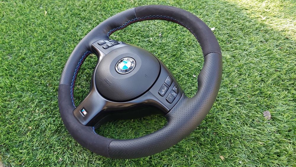 Volante bmw Pack m personalizado para E38 E39 E46 E53 como novo
