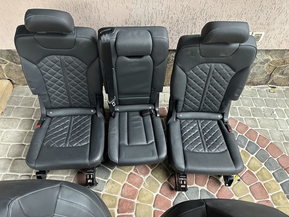 Сидіння, Сідушки, Сидения, Салон, Ауди, Audi Q7 4M 2016-2025