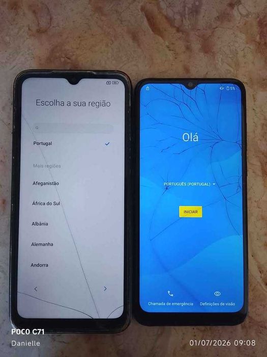 Celular usado e funcionando