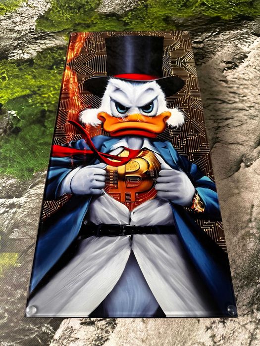 «Крипто-Скрудж» — дерев’яні нарди з гартованим склом