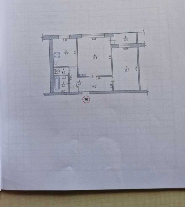 Продам 2х квартиру ж/м Покровский, Коммунар, Красный камень