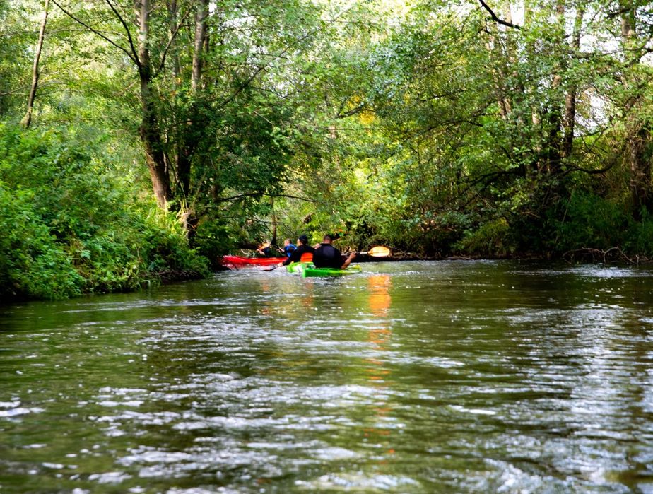 Domek letniskowy nad rzeką Wel
