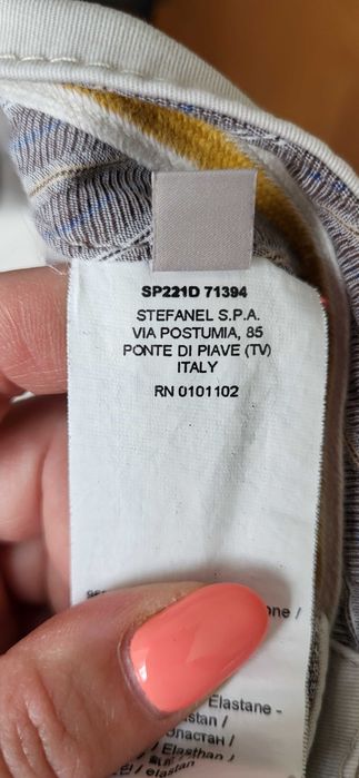 Spodnie marki Stefanel r 36 szary