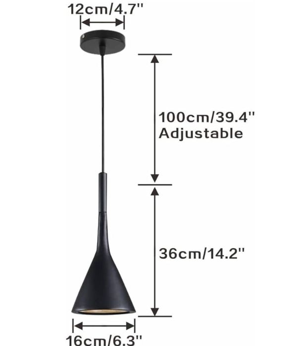 Lampa Wisząca Retro Vintage Industrial