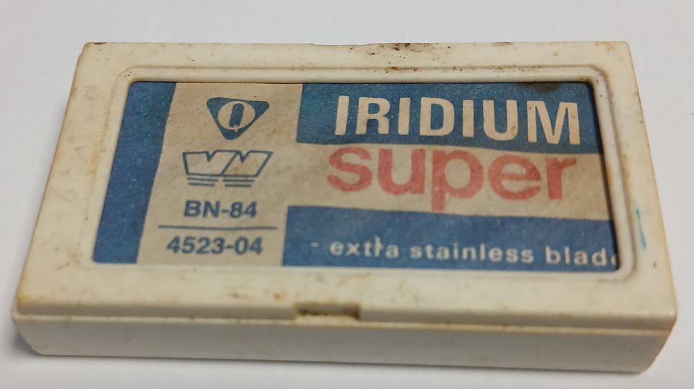 Żyletki Wizamet Iridium Super PRL – Oryginalne, 6 sztuk (Nowe/NOS)