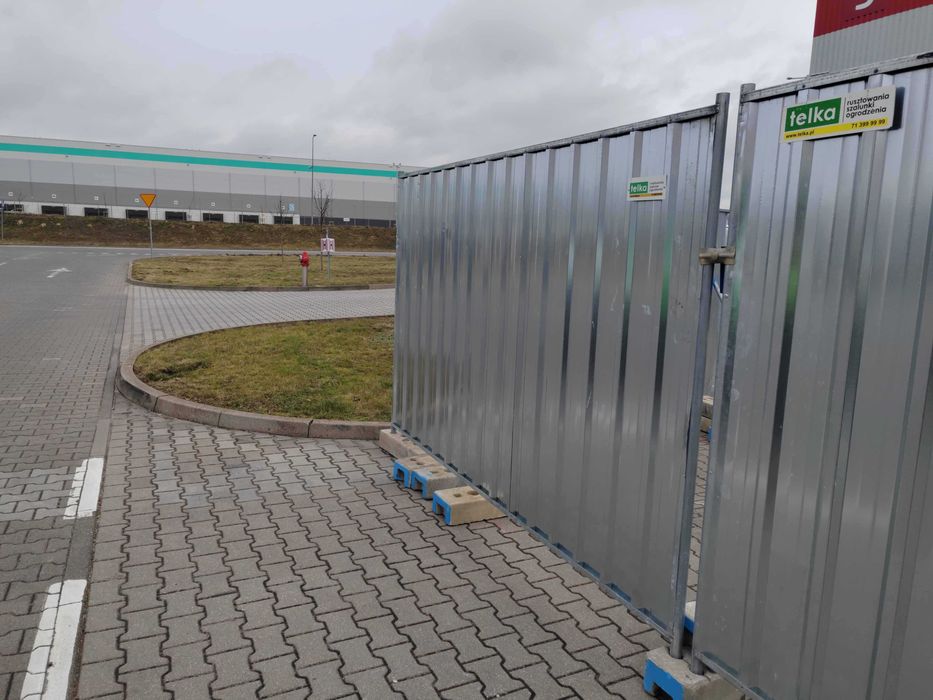 Wynajem ogrodzeń tymczasowych - telka rusztowania