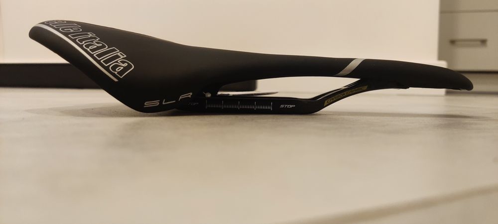 Kit SLR Serra Italia Carbonioflow S2 selle siège vélo noir d'occasion