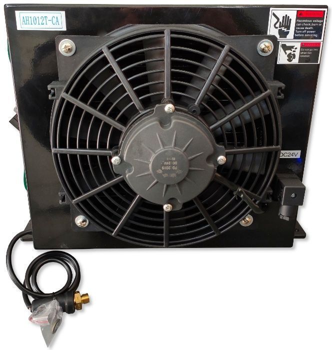 Chłodnica Oleju Hydraulicznego Z TERMOSTATEM 100 L/min 24V 60W [2341]