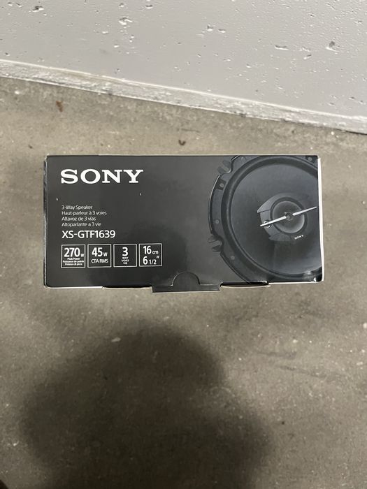 Głośniki samochodowe Sony XS-GTF1639 zestaw