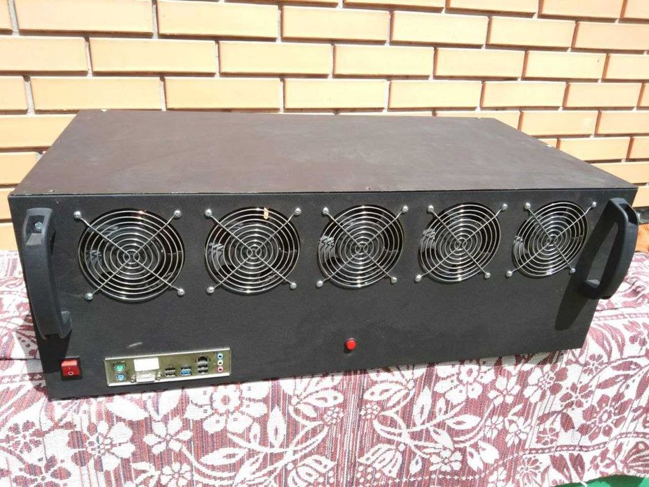 Майнинг Ферма Sapphire RX 570 4GB PULSE 8 шт