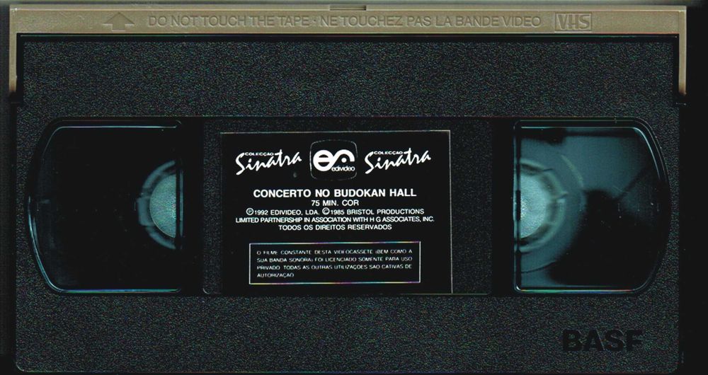 FRANK SINATRA in Japon - VHS 1992