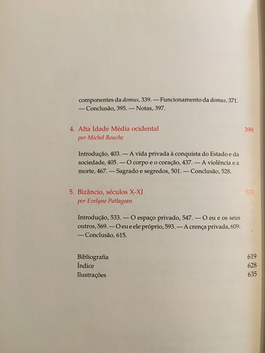 História da Vida Privada. Do Império Romano ao Renascimento