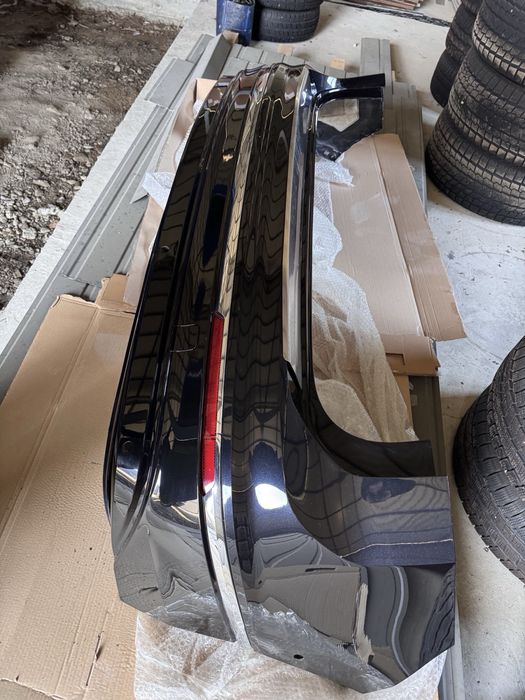 Задній бампер (R-line) VW Tiguan 2016-2019