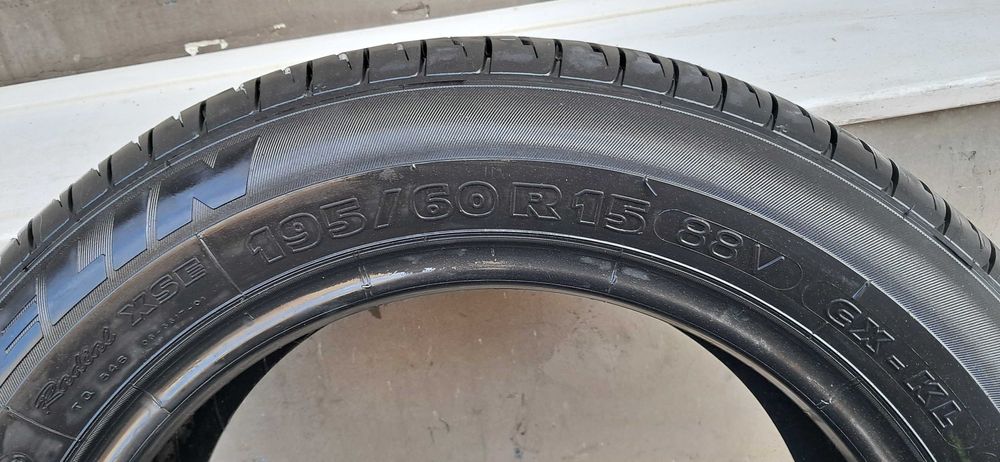 шина лето michelin pilot cx 195/60R15 остаток 7 мм