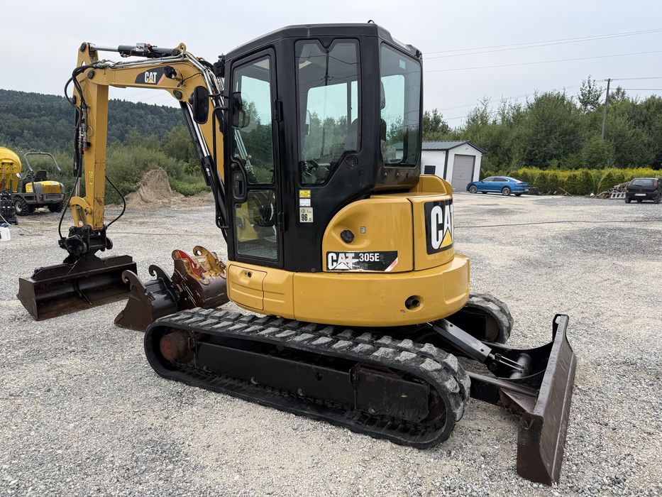 Minikoparka Caterpillar CAT 305E2 CR z Niemiec 3 łyżki długie ramię 5ton