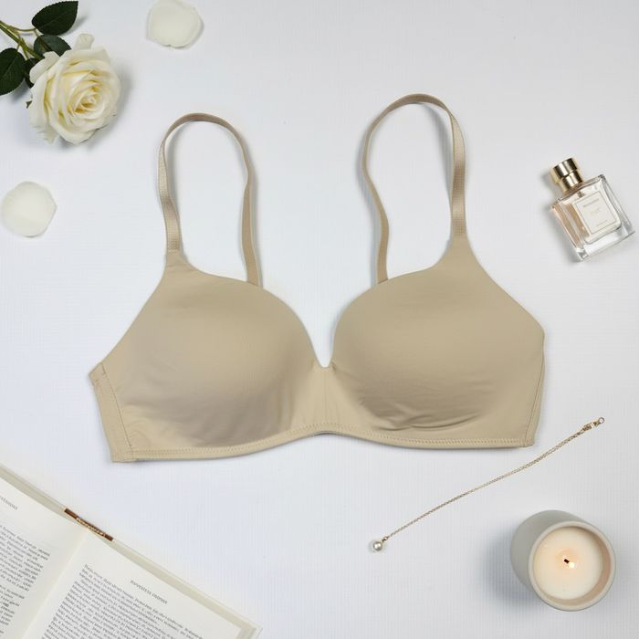 Biustonosz miękki beżowy 80B