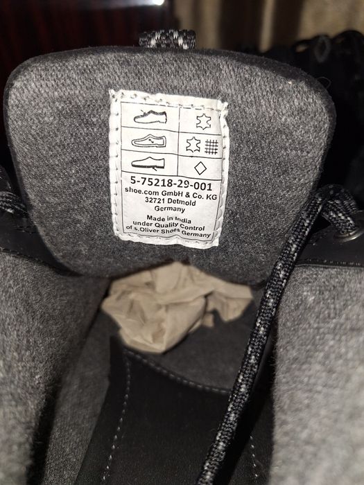 Ботинки s.Oliver оригинал