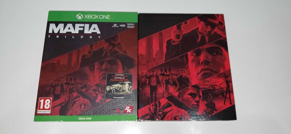 xbox one MAFIA TRILOGY PL po polsku 3 gry MAFIA 1,2 i 3 !! okładka PL
