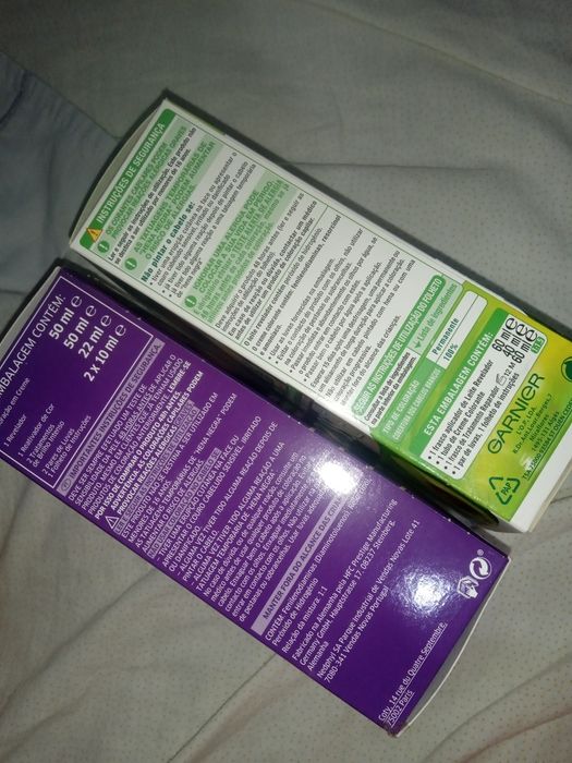 Pack de duas tintas para cabelo