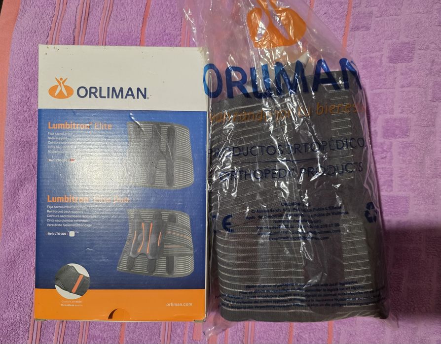 Напівжорсткий корсет для спини "LUMBITRON ELITE" LTG-285 Orliman (Іспа
