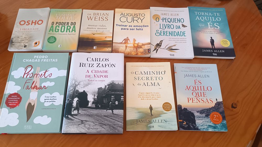 Livros autodesnvolvimento/crescimento pessoal