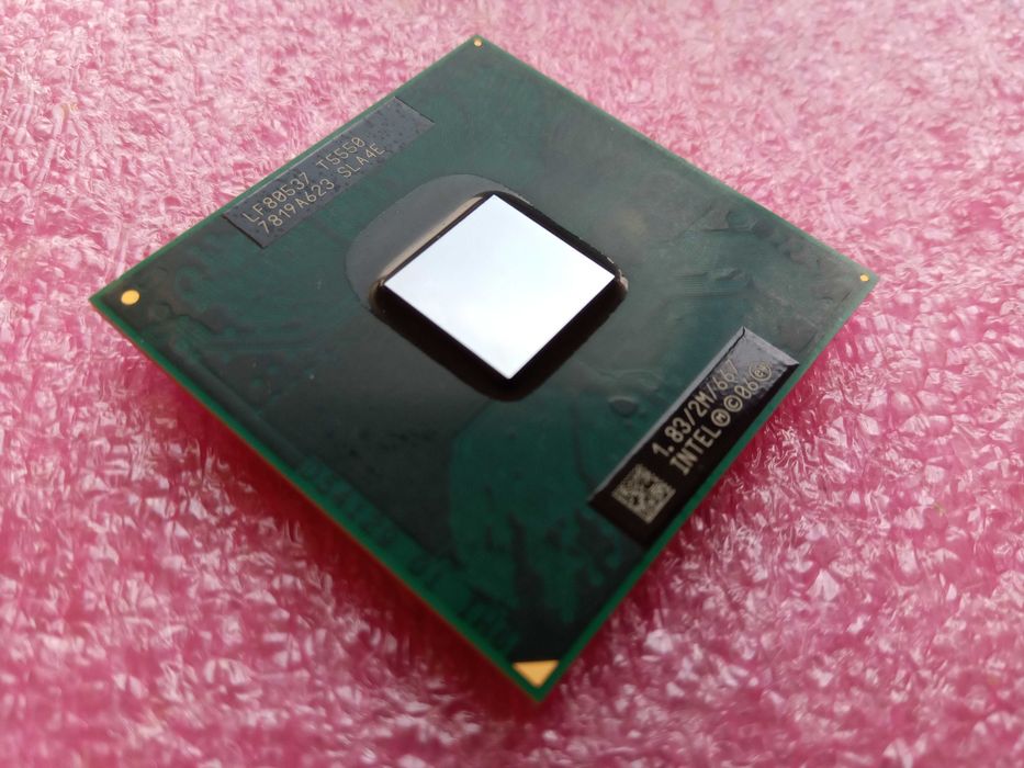 процессор для ноутбук Intel Core 2 Duo T5550 T5750 T5800 CPU