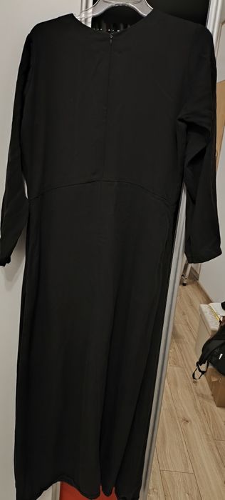Czarna długa sukienka/tunika