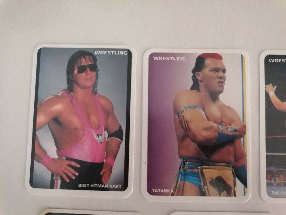 Conjunto de 12 calendários do Wrestling do ano de 1994