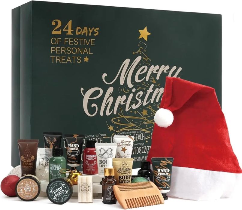Чоловічий адвент календар Merry Christmas Body & Earth Men Advent Calendar 1шт