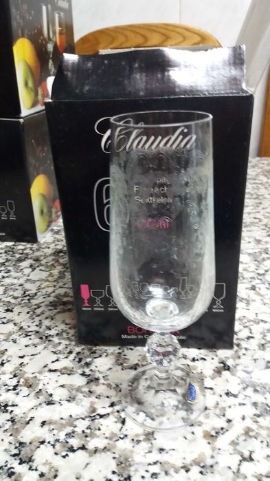 Copos de Cristal qualidade Bohemia origem República Checa