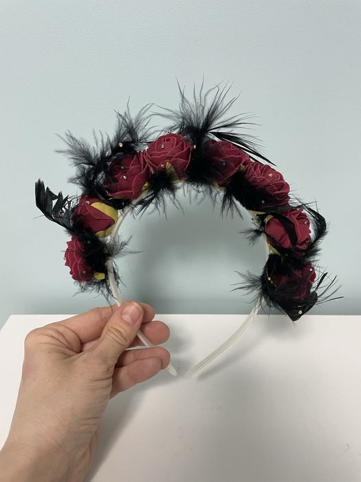 Opaska wianek fascynator