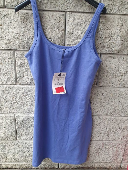 Chabrowa sukienka Pull & Bear roz 38 M nowa z metką