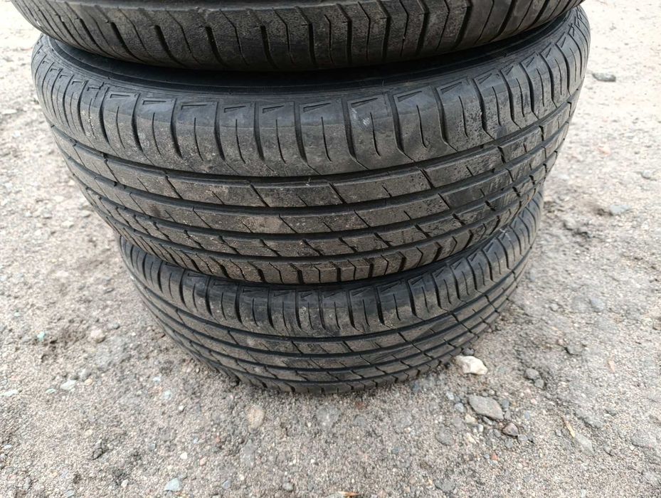 Продам комплект дисків 5x114.3 з літніми шинами 205/55 R16