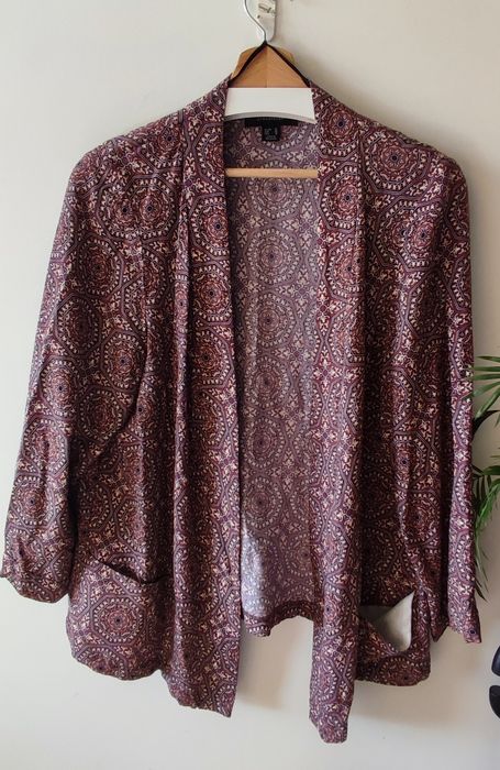 Narzutka/marynarka damska we wzory etno/hippie