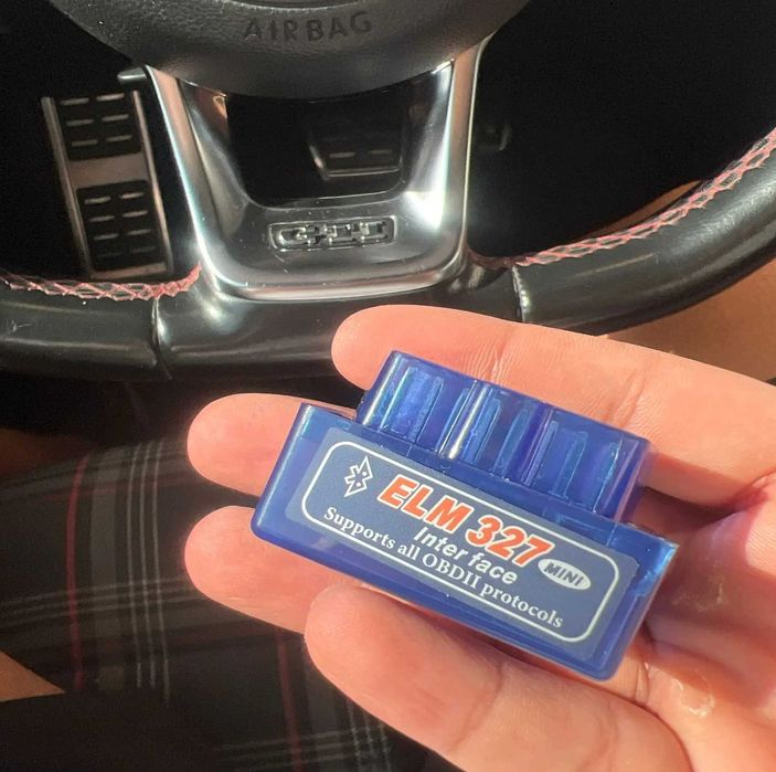 Автомобильна обедешка OBD-2 Super ELM327 - диагностический АВТО сканер