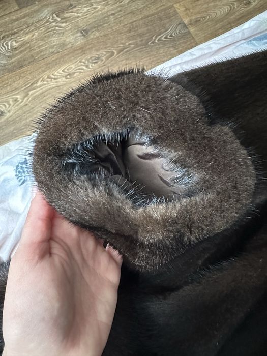 Натуральна норкова шуба