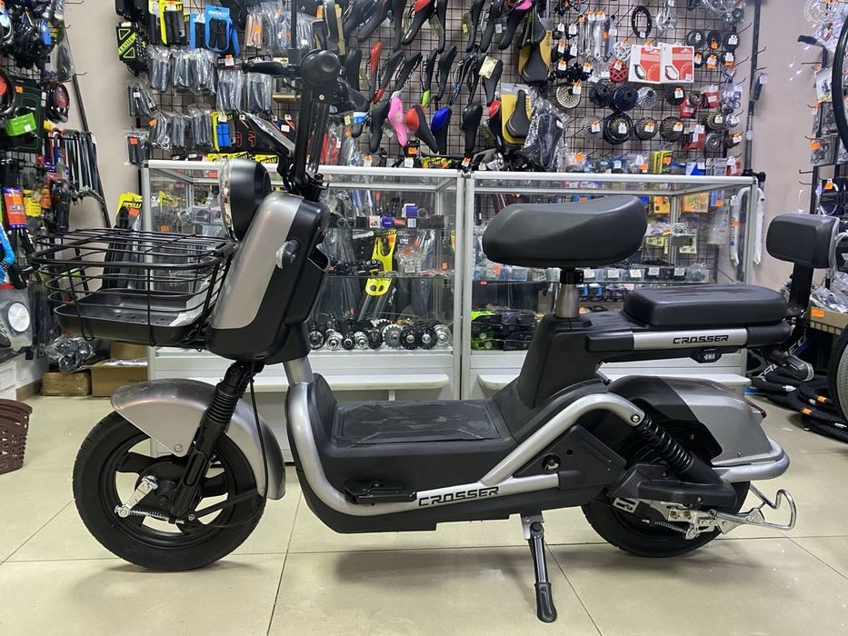 Електроскутер 60V 24Ah 800W электромопед CR-2