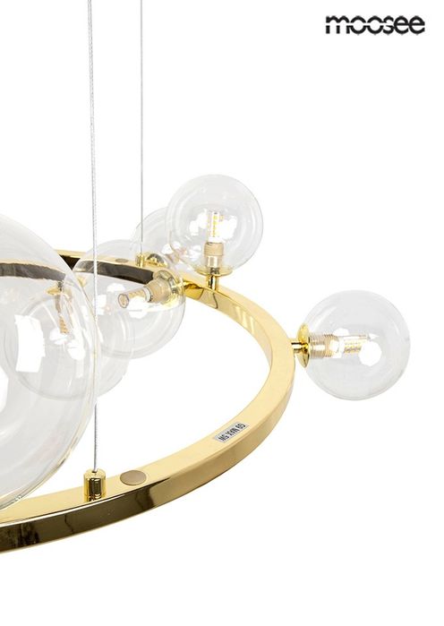 Lampa żyrandol do salonu Alure 85 Moosee