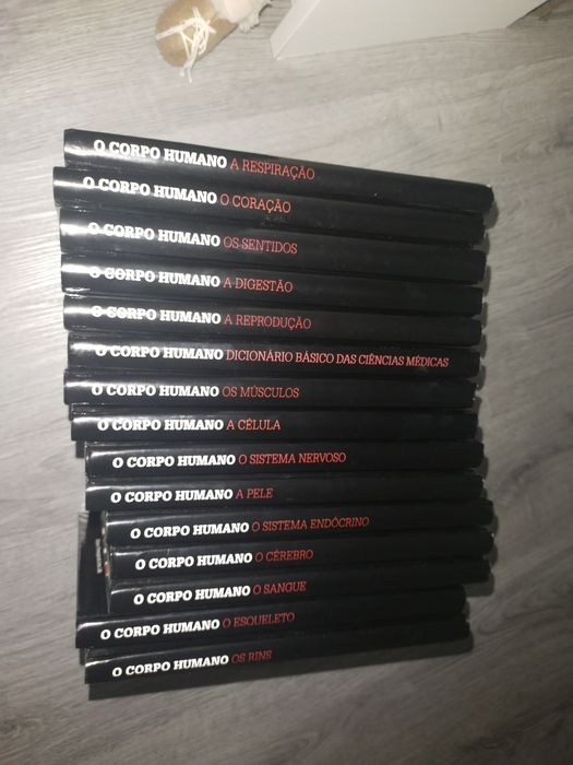Coleção 15  livros CORPO HUMANO