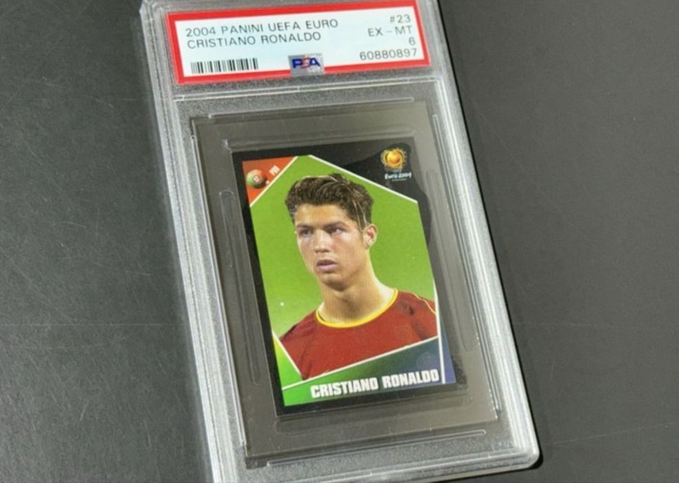 Cristiano Ronaldo Panini UEFA Euro 2004