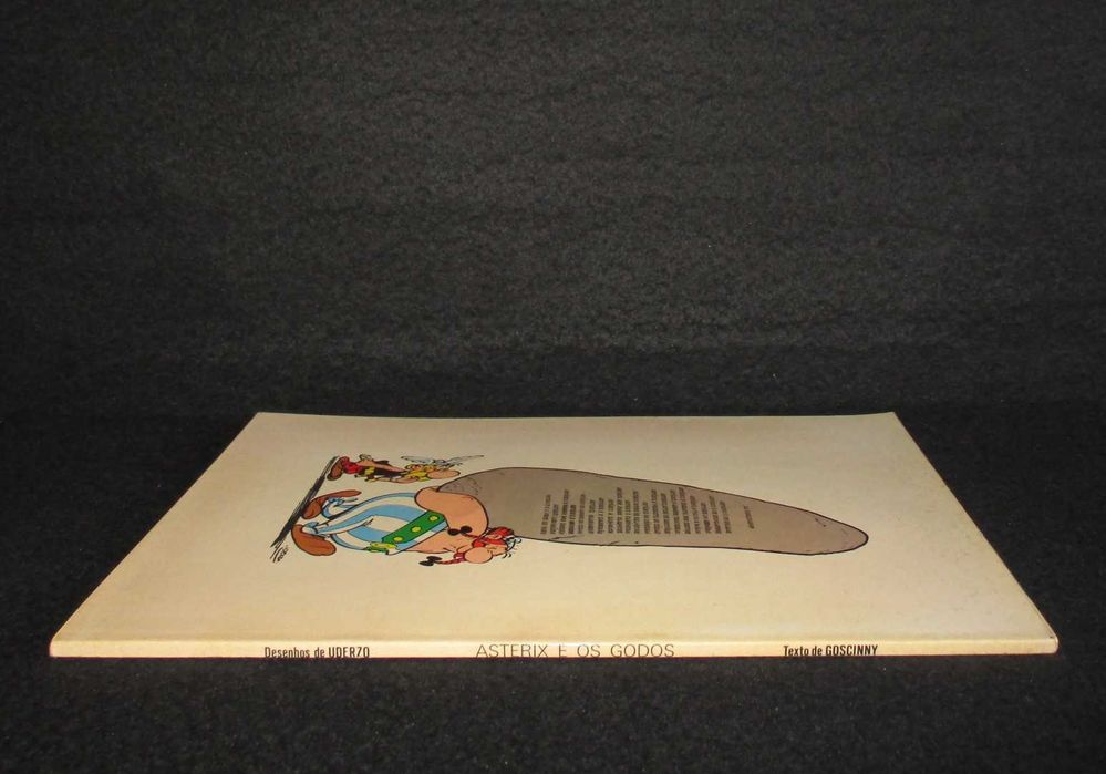 Livro BD Astérix e os Godos René Goscinny