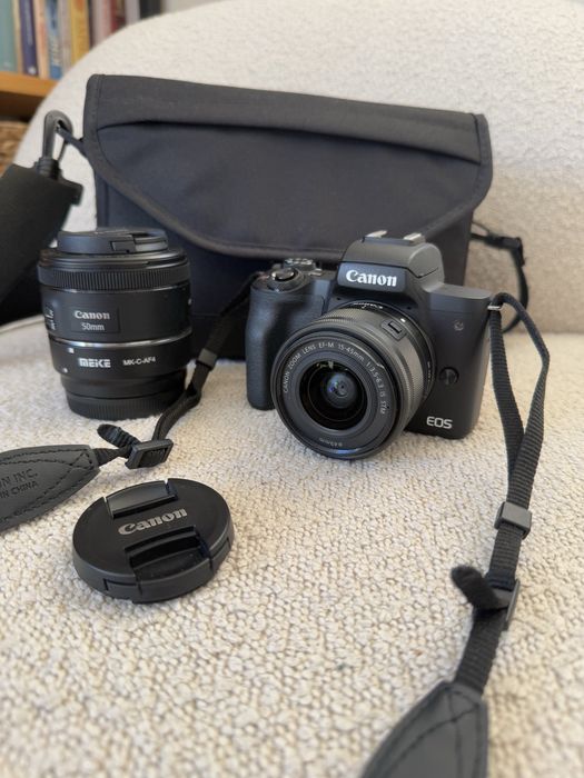 Фотоапарат Canon EOS M50 Mark II + обєктив50mm