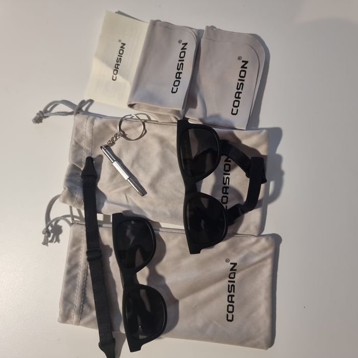 Zestaw 2 par okulary przeciwsłoneczne dla dziecka 0-24 m-ce sylikon